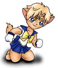 Sailor Uranus Kitty