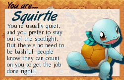 I am Squirtle!