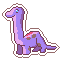 brontosaurus sticker