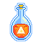 orange potion sticker